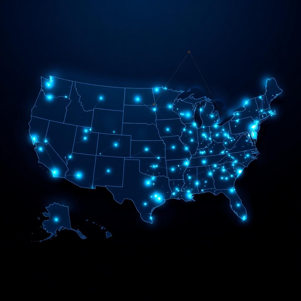 Nationwide reach across all 50 states